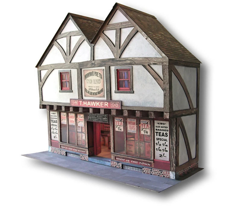 o gauge low relief buildings